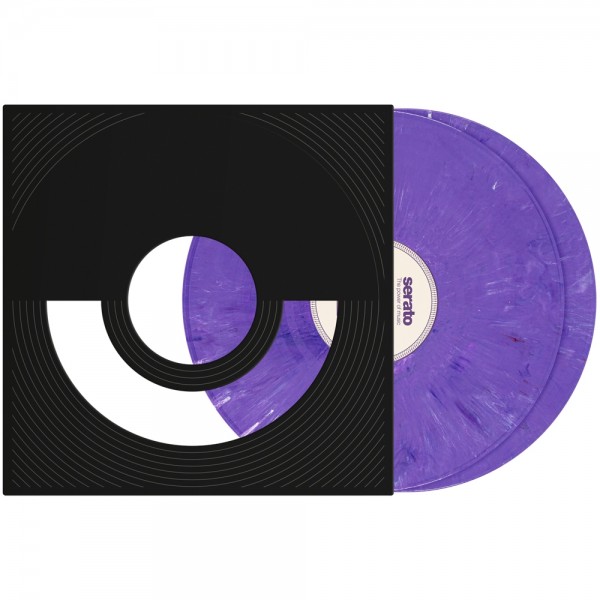 Serato X Rane 2x12" Purple Control Vinyl Pressung