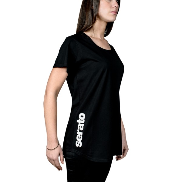 Serato Logo Women T-Shirt schwarz