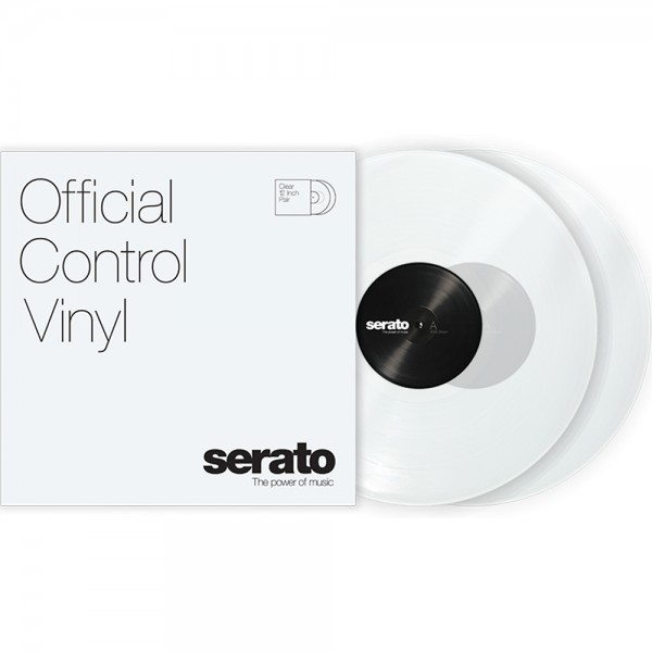 Serato 2x12" Control Vinyl clear