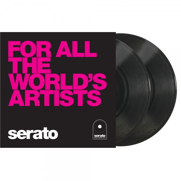 Serato Manifesto 10" Control Vinyl schwarz WA